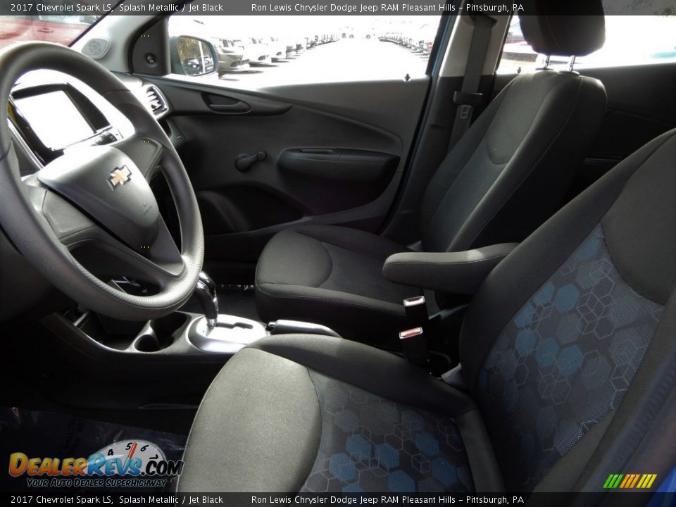 2017 Chevrolet Spark LS Splash Metallic / Jet Black Photo #11