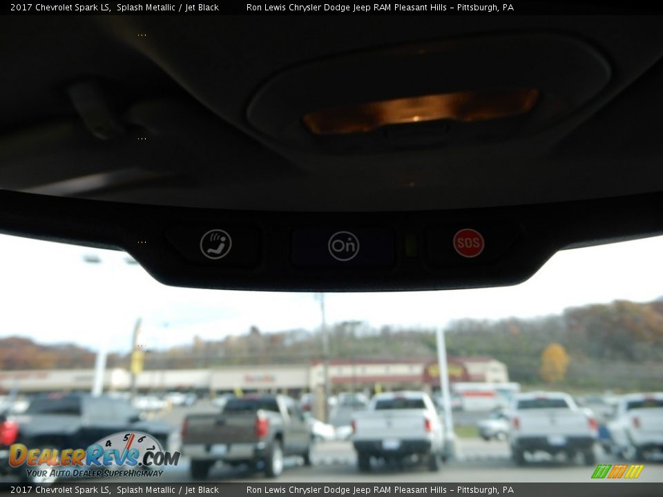 2017 Chevrolet Spark LS Splash Metallic / Jet Black Photo #16