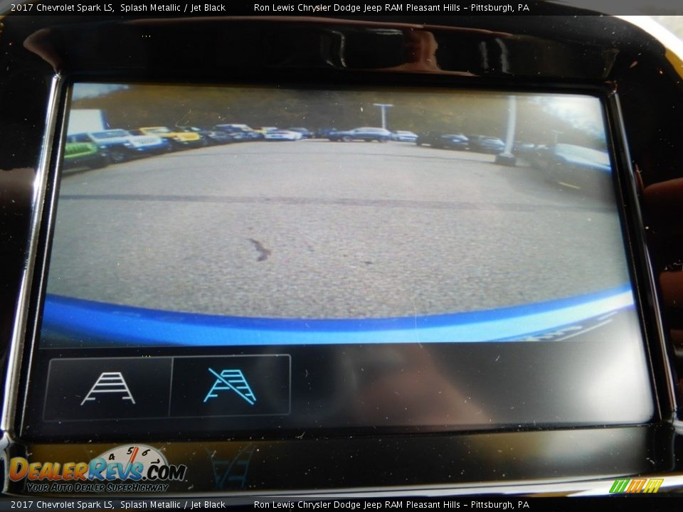 2017 Chevrolet Spark LS Splash Metallic / Jet Black Photo #17