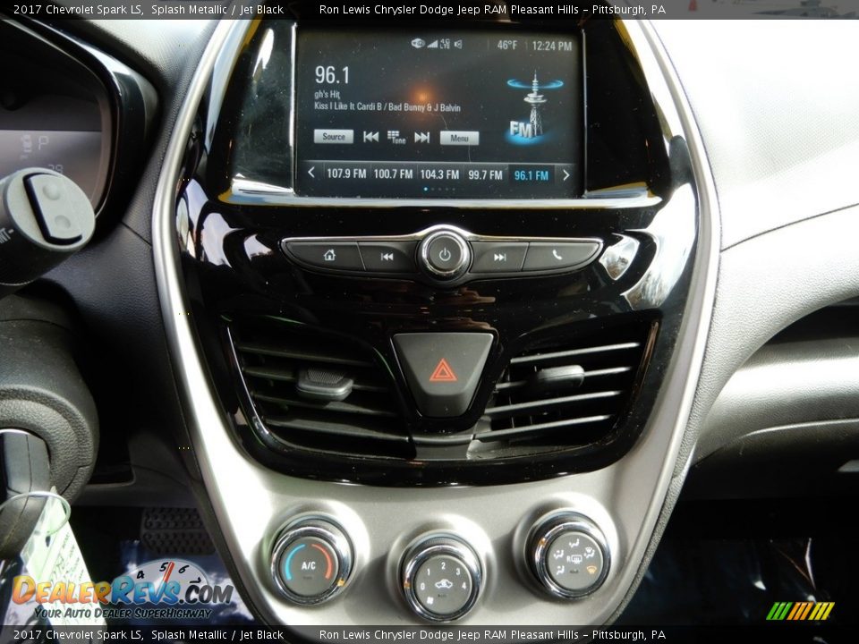 2017 Chevrolet Spark LS Splash Metallic / Jet Black Photo #18