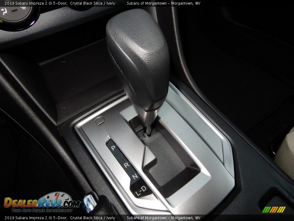 2019 Subaru Impreza 2.0i 5-Door Crystal Black Silica / Ivory Photo #17