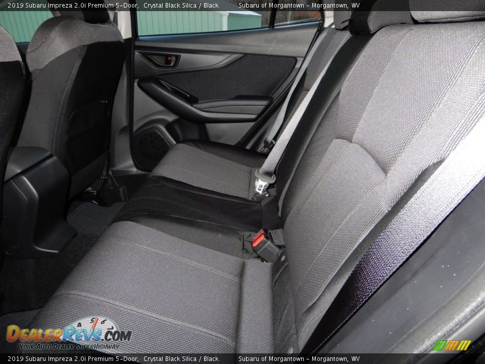 2019 Subaru Impreza 2.0i Premium 5-Door Crystal Black Silica / Black Photo #12