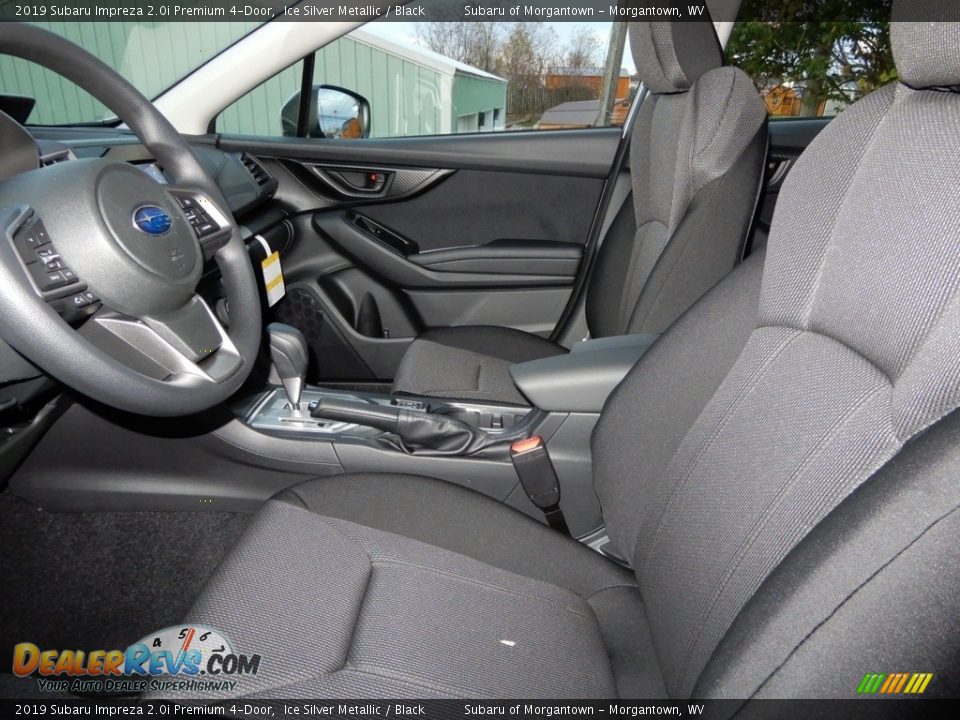 2019 Subaru Impreza 2.0i Premium 4-Door Ice Silver Metallic / Black Photo #10