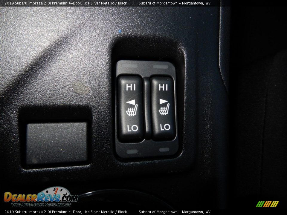 2019 Subaru Impreza 2.0i Premium 4-Door Ice Silver Metallic / Black Photo #16