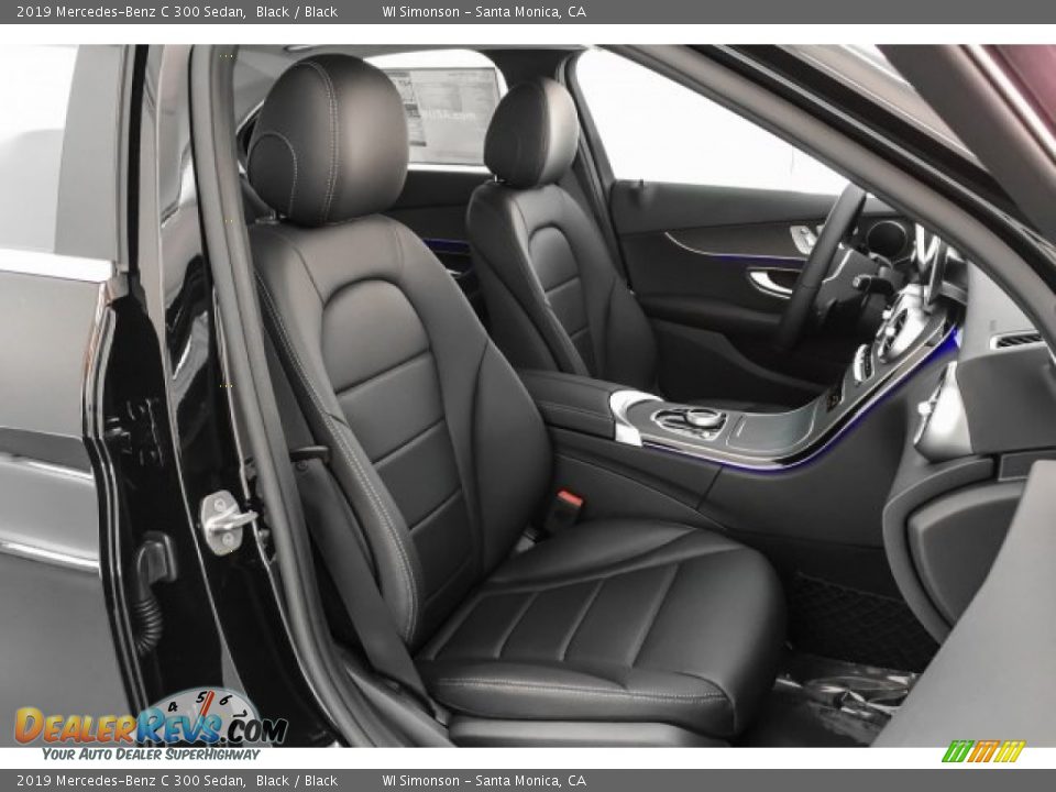 2019 Mercedes-Benz C 300 Sedan Black / Black Photo #5