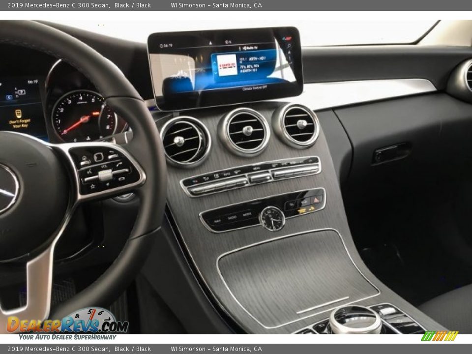 2019 Mercedes-Benz C 300 Sedan Black / Black Photo #6