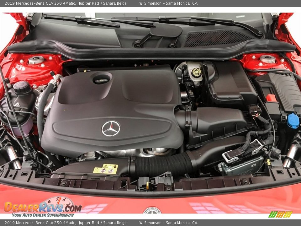 2019 Mercedes-Benz GLA 250 4Matic 2.0 Liter Turbocharged DOHC 16-Valve VVT 4 Cylinder Engine Photo #8