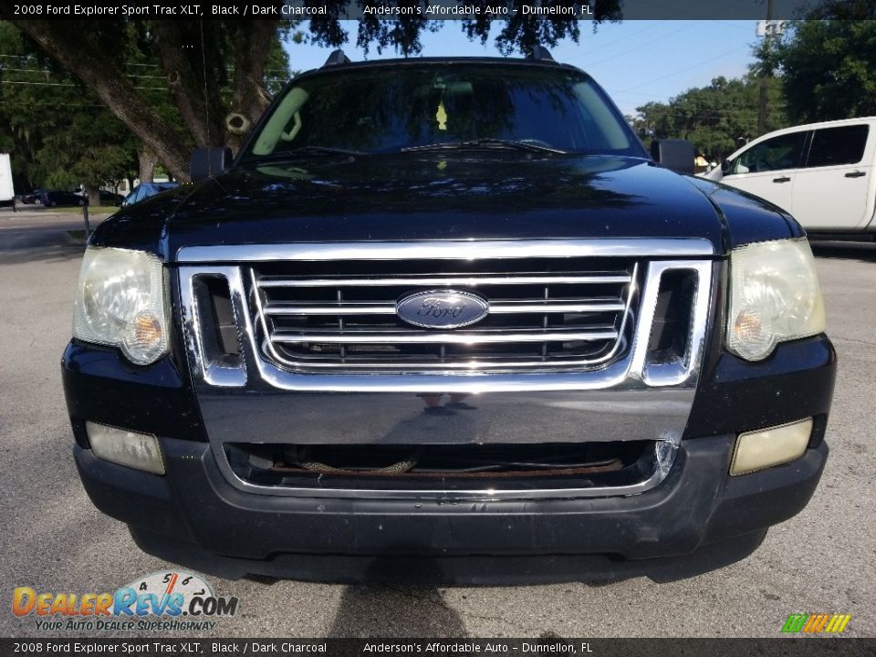 2008 Ford Explorer Sport Trac XLT Black / Dark Charcoal Photo #8