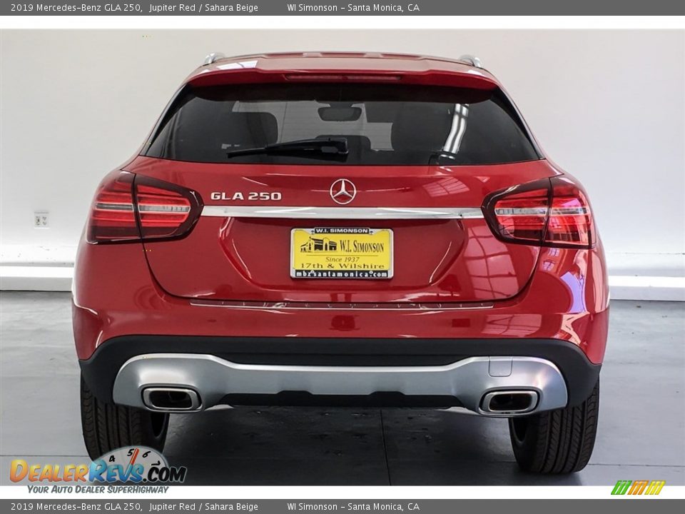 2019 Mercedes-Benz GLA 250 Jupiter Red / Sahara Beige Photo #3