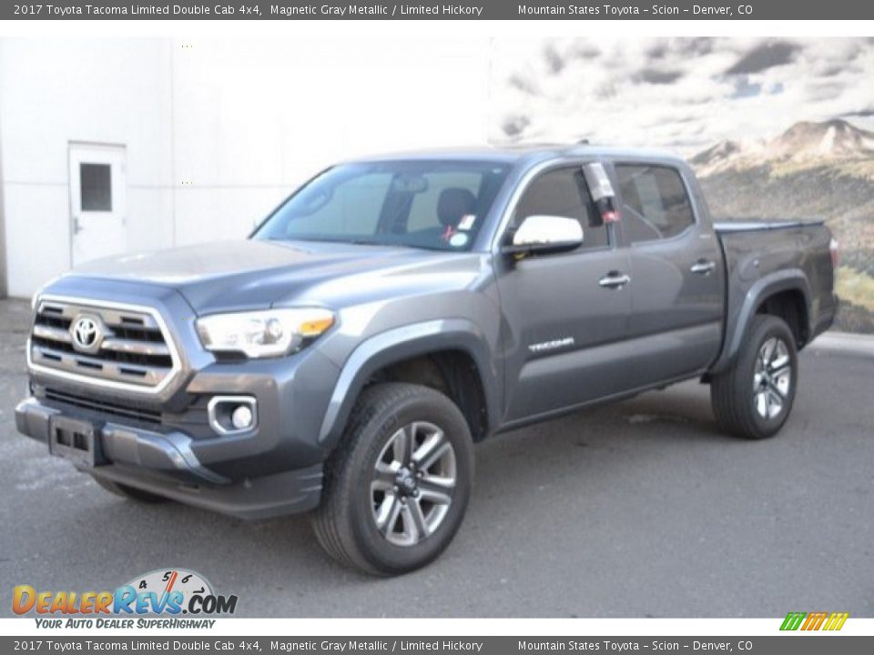 2017 Toyota Tacoma Limited Double Cab 4x4 Magnetic Gray Metallic / Limited Hickory Photo #2