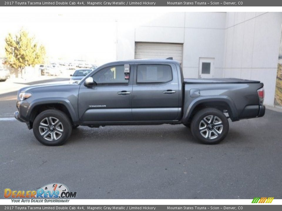 2017 Toyota Tacoma Limited Double Cab 4x4 Magnetic Gray Metallic / Limited Hickory Photo #3