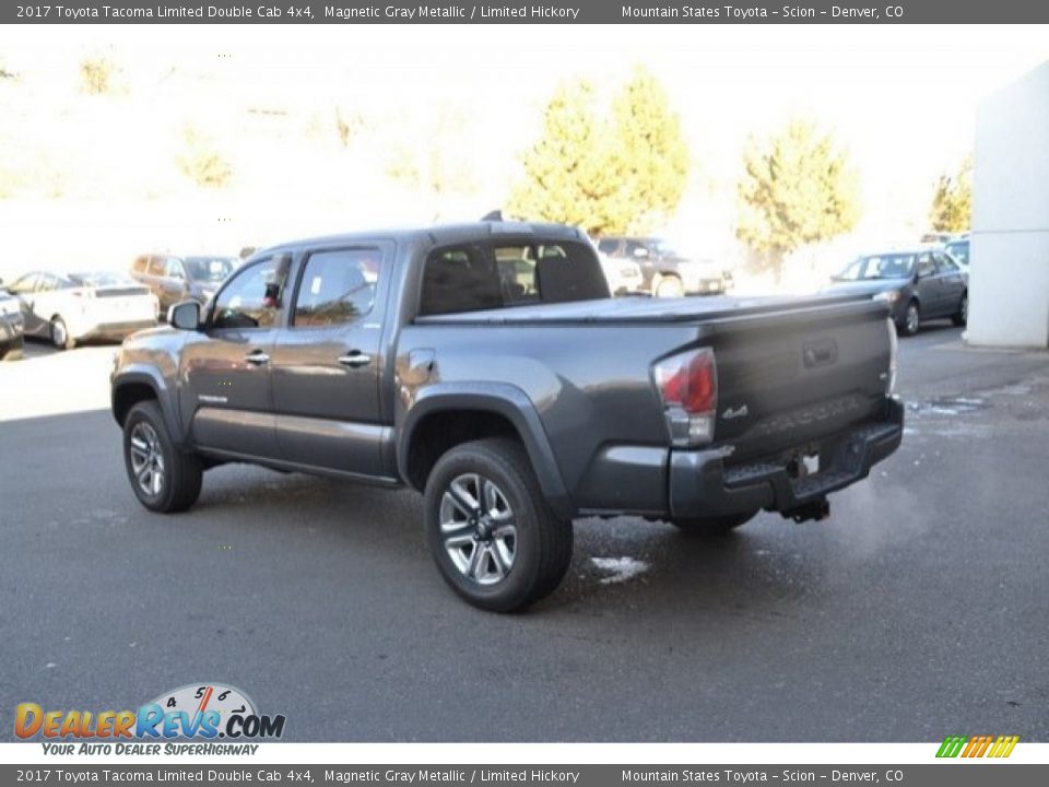 2017 Toyota Tacoma Limited Double Cab 4x4 Magnetic Gray Metallic / Limited Hickory Photo #4