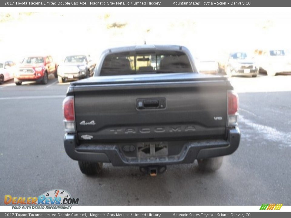 2017 Toyota Tacoma Limited Double Cab 4x4 Magnetic Gray Metallic / Limited Hickory Photo #5