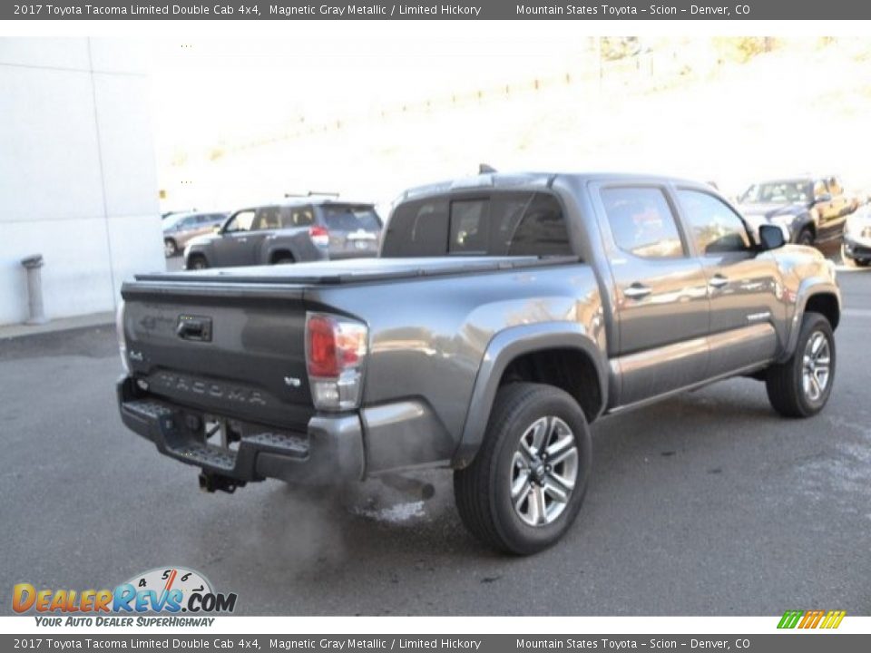 2017 Toyota Tacoma Limited Double Cab 4x4 Magnetic Gray Metallic / Limited Hickory Photo #6