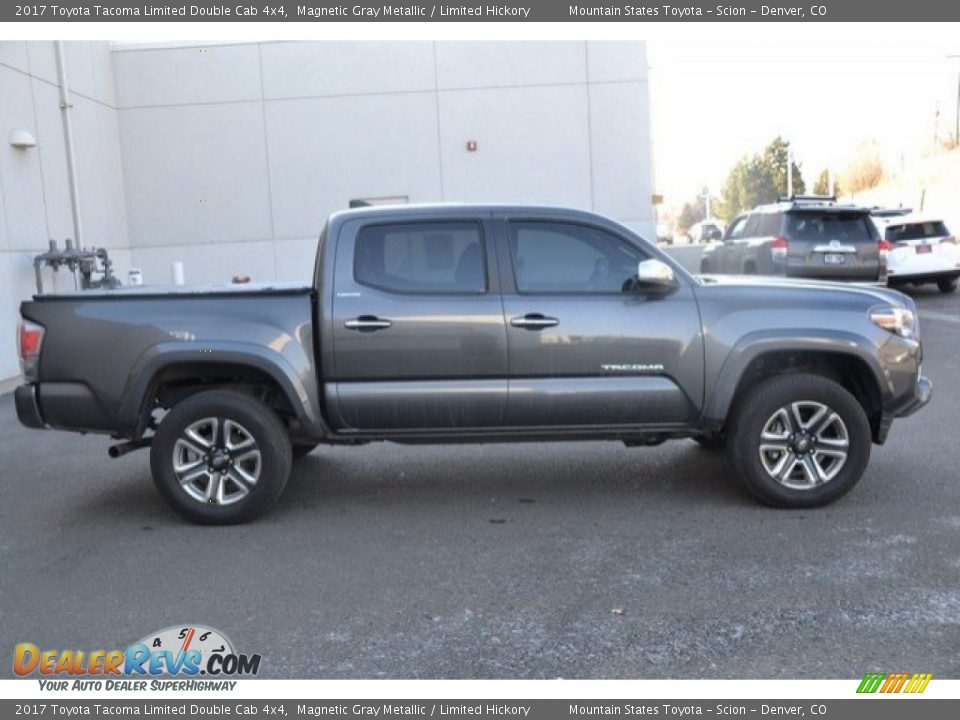 2017 Toyota Tacoma Limited Double Cab 4x4 Magnetic Gray Metallic / Limited Hickory Photo #7
