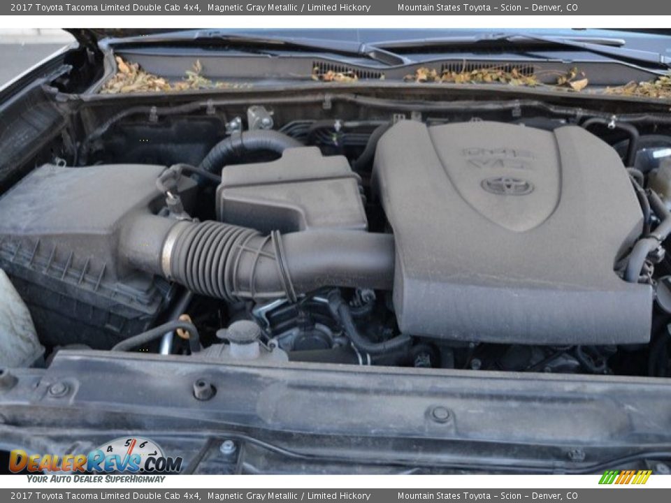 2017 Toyota Tacoma Limited Double Cab 4x4 Magnetic Gray Metallic / Limited Hickory Photo #9