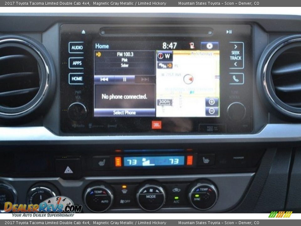 2017 Toyota Tacoma Limited Double Cab 4x4 Magnetic Gray Metallic / Limited Hickory Photo #11