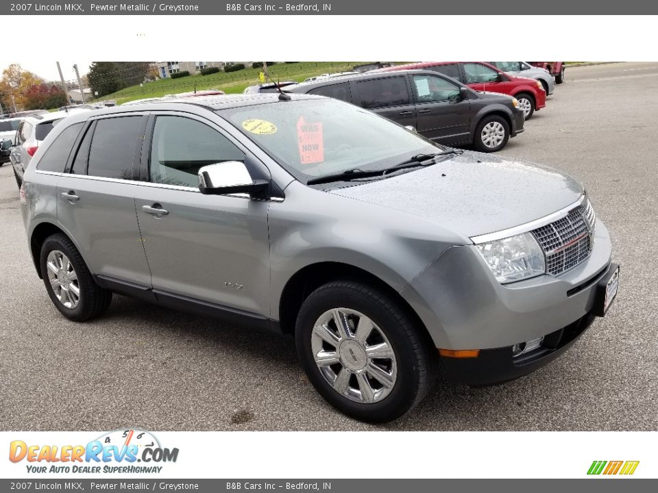 2007 Lincoln MKX Pewter Metallic / Greystone Photo #6