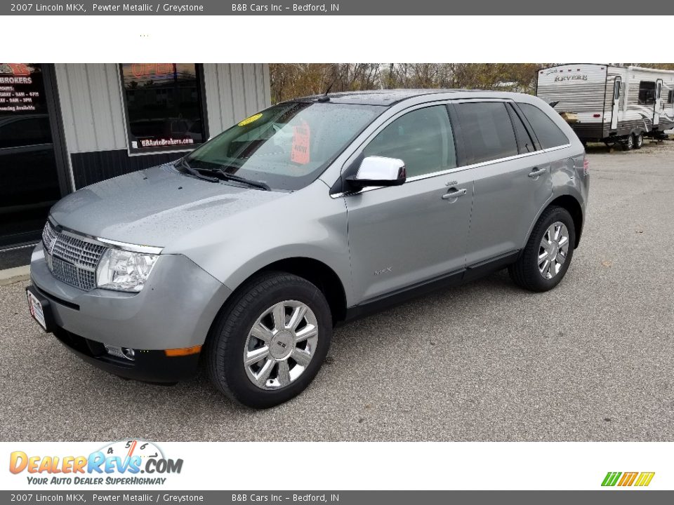2007 Lincoln MKX Pewter Metallic / Greystone Photo #7