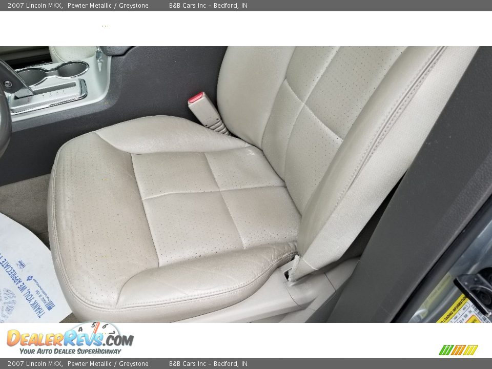 2007 Lincoln MKX Pewter Metallic / Greystone Photo #9