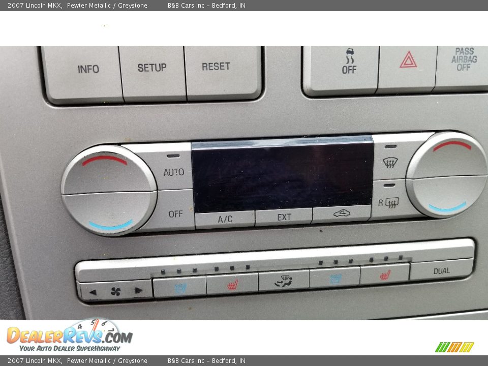 2007 Lincoln MKX Pewter Metallic / Greystone Photo #11