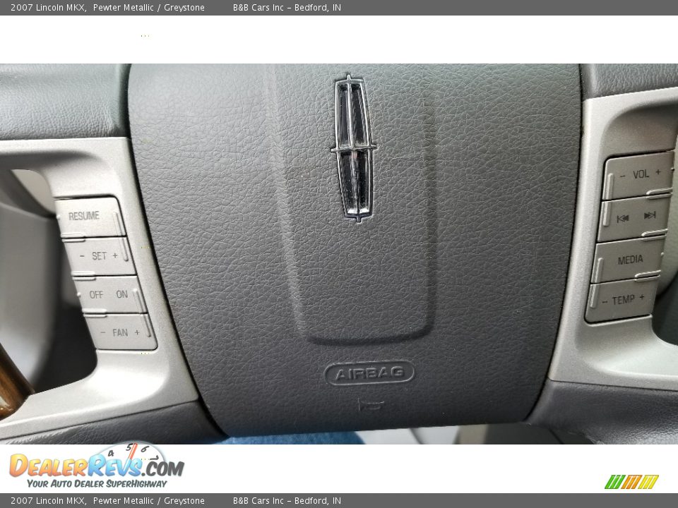 2007 Lincoln MKX Pewter Metallic / Greystone Photo #13