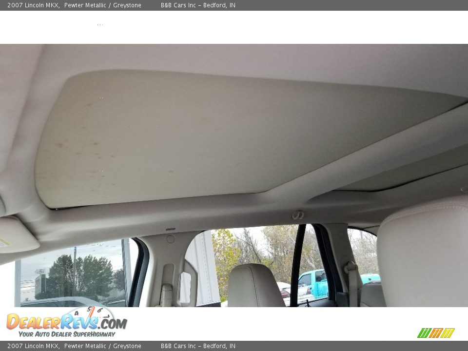 2007 Lincoln MKX Pewter Metallic / Greystone Photo #14