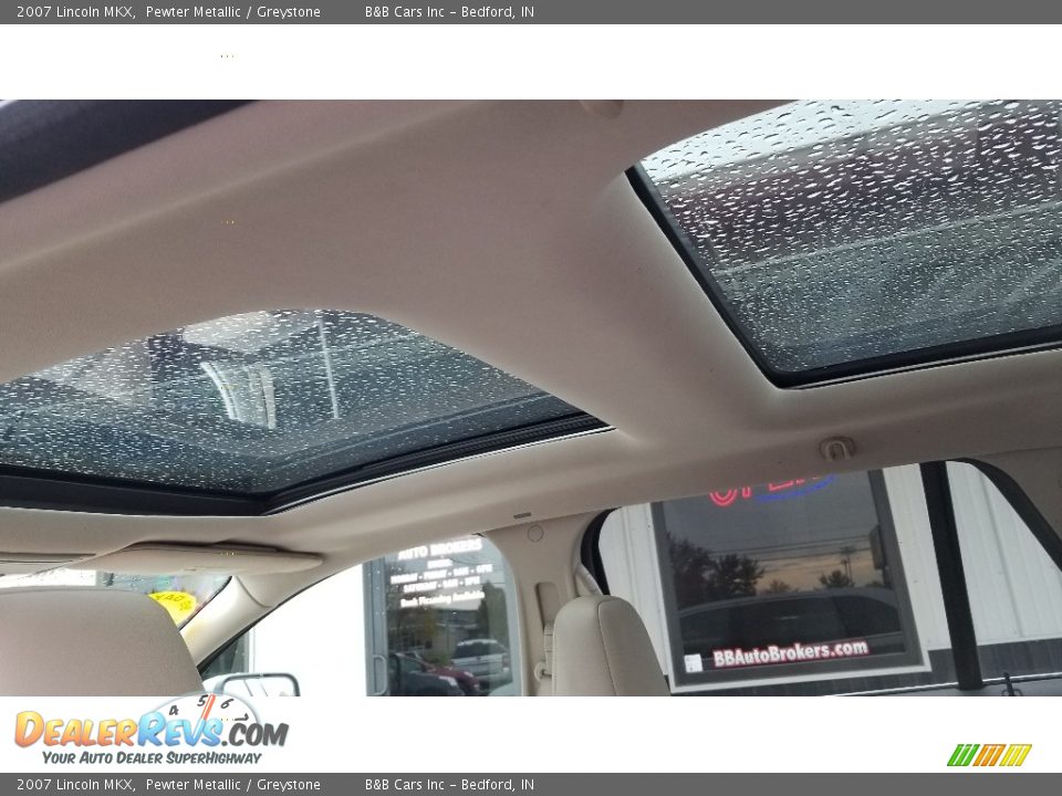 2007 Lincoln MKX Pewter Metallic / Greystone Photo #17