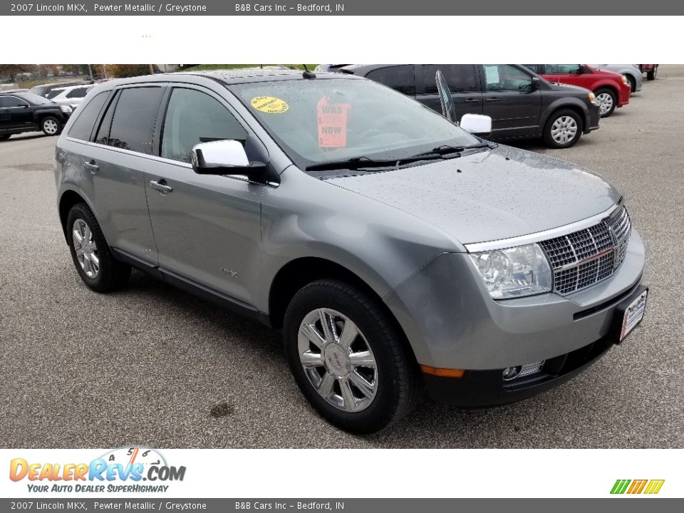 2007 Lincoln MKX Pewter Metallic / Greystone Photo #22