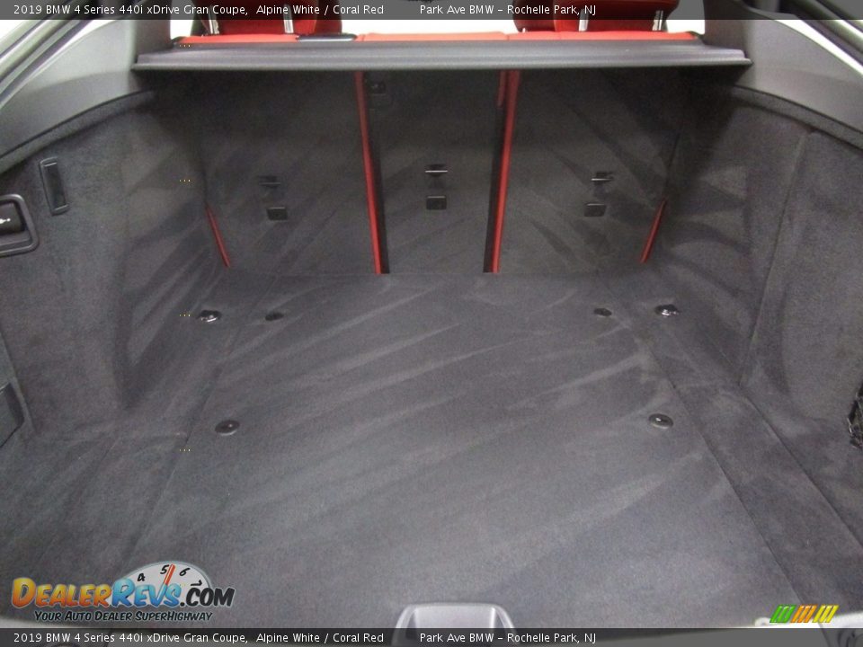 2019 BMW 4 Series 440i xDrive Gran Coupe Alpine White / Coral Red Photo #20