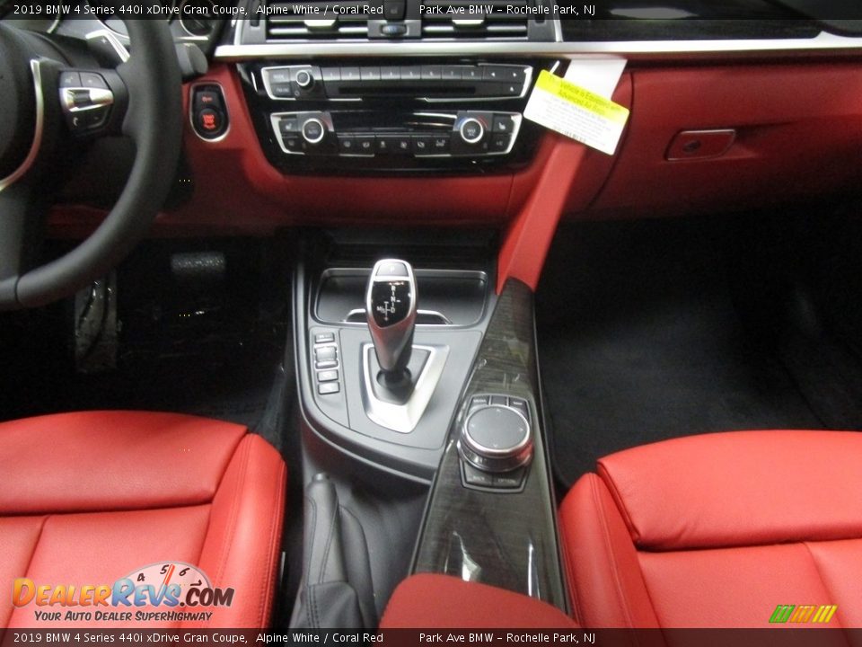 2019 BMW 4 Series 440i xDrive Gran Coupe Alpine White / Coral Red Photo #27