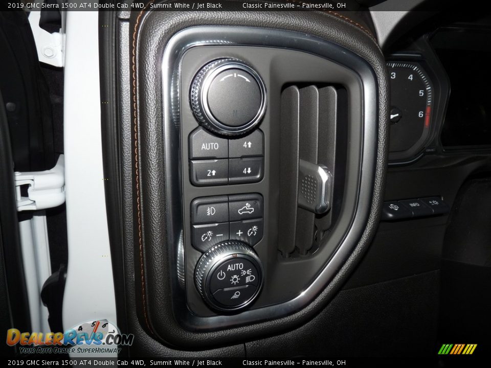 2019 GMC Sierra 1500 AT4 Double Cab 4WD Summit White / Jet Black Photo #8
