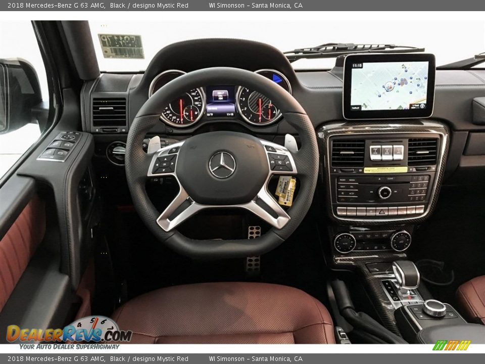 Dashboard of 2018 Mercedes-Benz G 63 AMG Photo #4