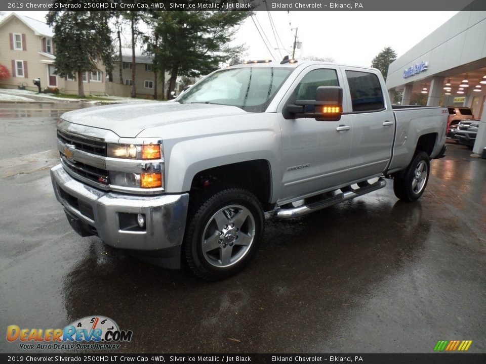 2019 Chevrolet Silverado 2500HD LT Crew Cab 4WD Silver Ice Metallic / Jet Black Photo #1