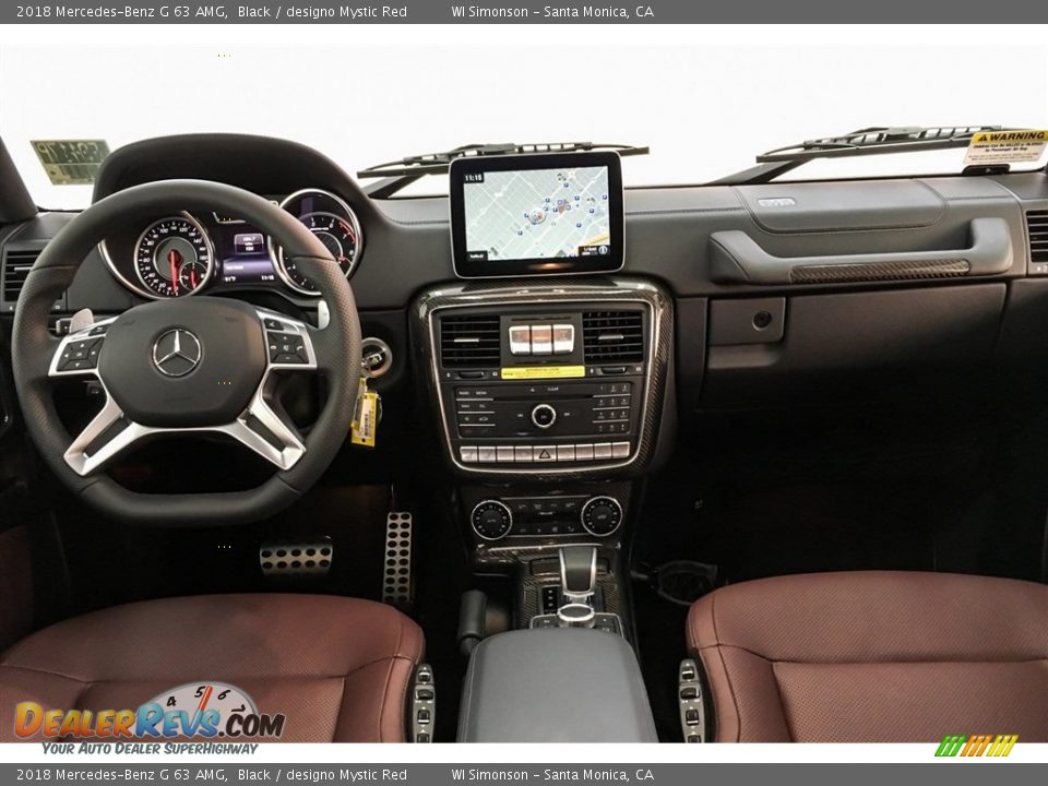 Dashboard of 2018 Mercedes-Benz G 63 AMG Photo #18