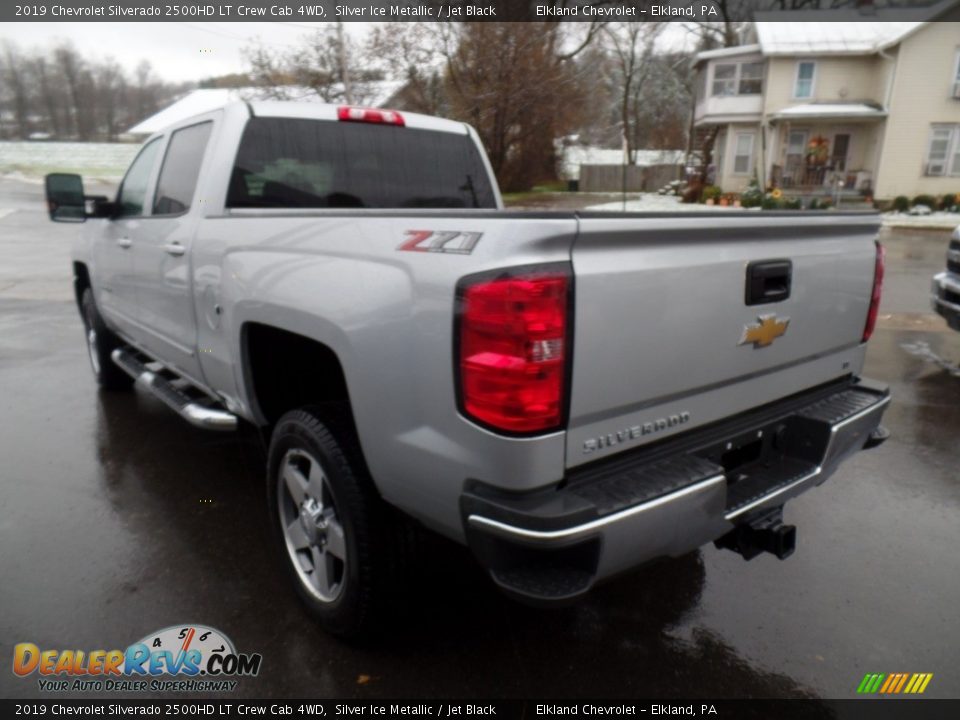 2019 Chevrolet Silverado 2500HD LT Crew Cab 4WD Silver Ice Metallic / Jet Black Photo #7