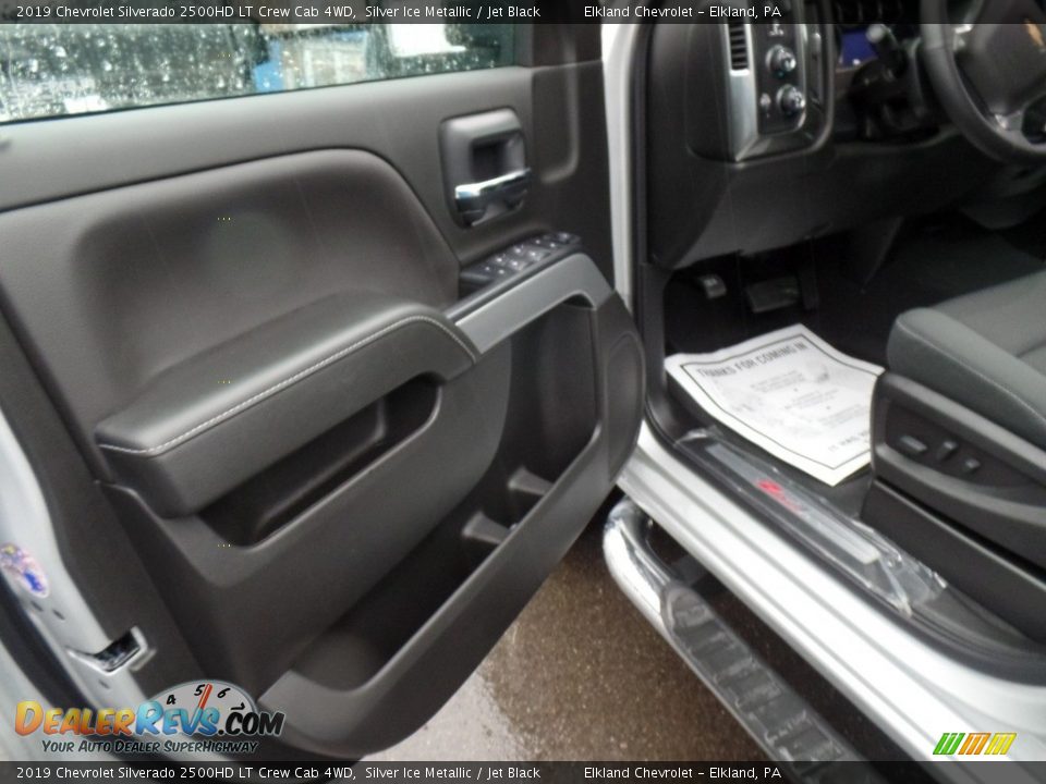 2019 Chevrolet Silverado 2500HD LT Crew Cab 4WD Silver Ice Metallic / Jet Black Photo #13