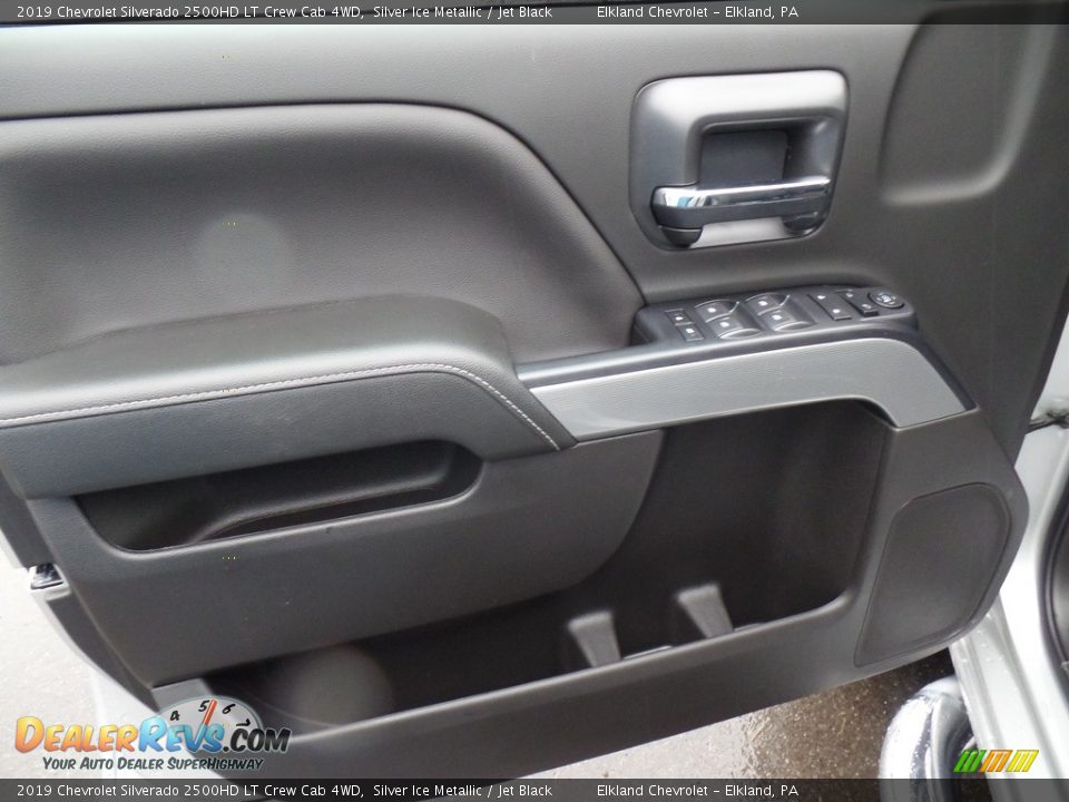 2019 Chevrolet Silverado 2500HD LT Crew Cab 4WD Silver Ice Metallic / Jet Black Photo #14