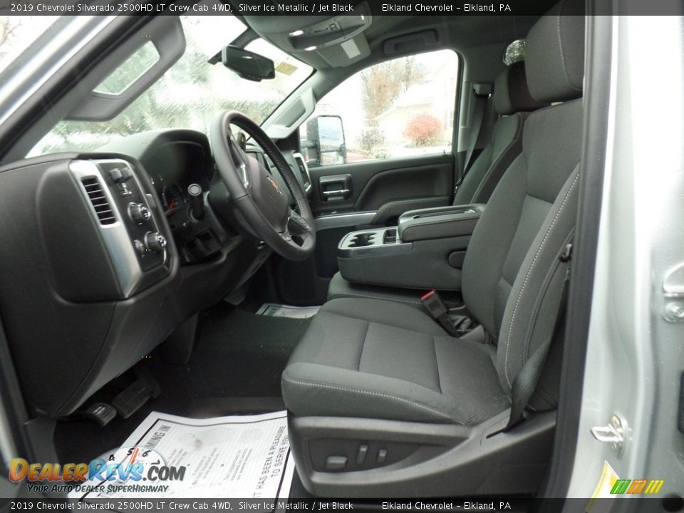 2019 Chevrolet Silverado 2500HD LT Crew Cab 4WD Silver Ice Metallic / Jet Black Photo #16