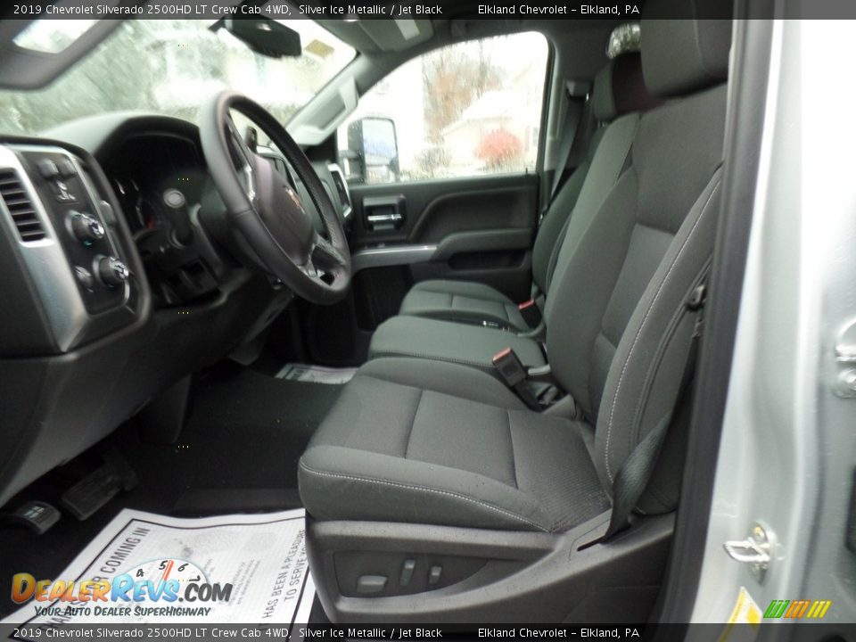 2019 Chevrolet Silverado 2500HD LT Crew Cab 4WD Silver Ice Metallic / Jet Black Photo #17