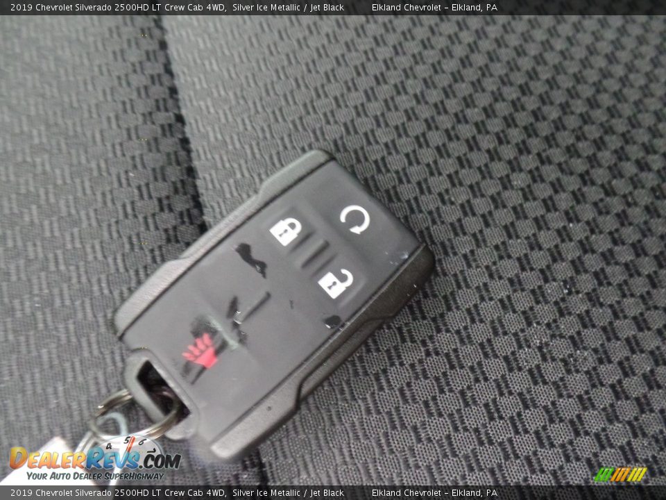2019 Chevrolet Silverado 2500HD LT Crew Cab 4WD Silver Ice Metallic / Jet Black Photo #18