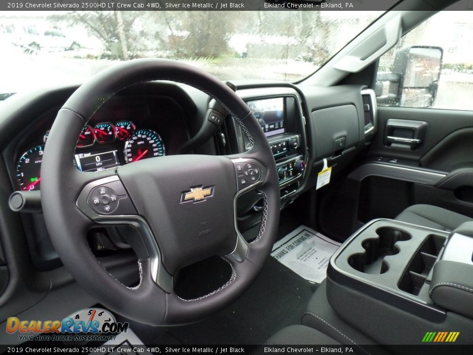 2019 Chevrolet Silverado 2500HD LT Crew Cab 4WD Silver Ice Metallic / Jet Black Photo #19