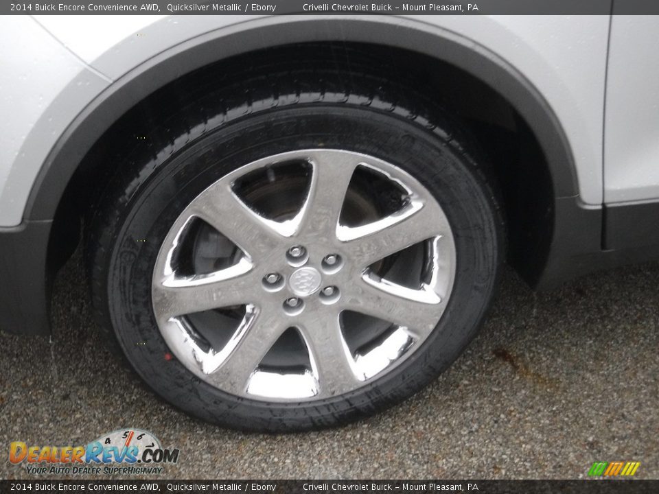 2014 Buick Encore Convenience AWD Quicksilver Metallic / Ebony Photo #3