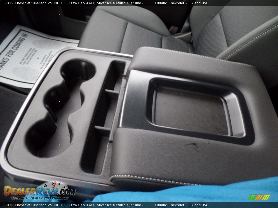 2019 Chevrolet Silverado 2500HD LT Crew Cab 4WD Silver Ice Metallic / Jet Black Photo #32