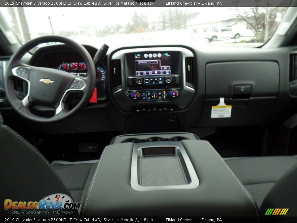 2019 Chevrolet Silverado 2500HD LT Crew Cab 4WD Silver Ice Metallic / Jet Black Photo #34