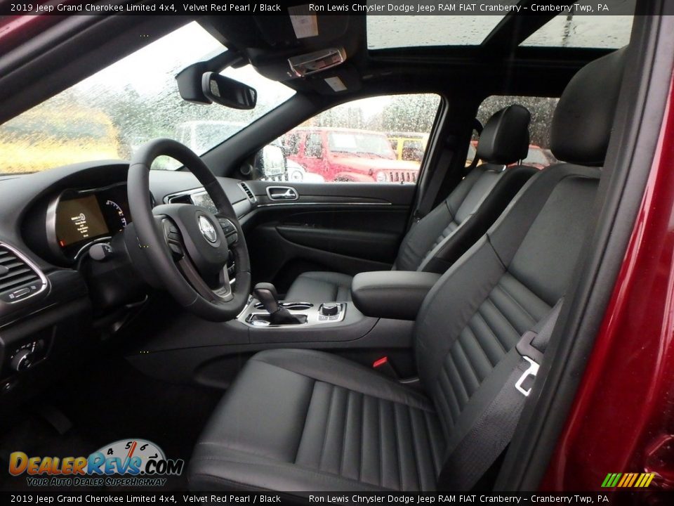 2019 Jeep Grand Cherokee Limited 4x4 Velvet Red Pearl / Black Photo #11