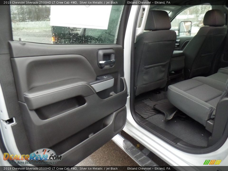 2019 Chevrolet Silverado 2500HD LT Crew Cab 4WD Silver Ice Metallic / Jet Black Photo #35