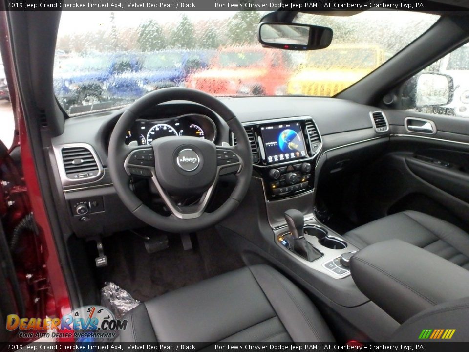 2019 Jeep Grand Cherokee Limited 4x4 Velvet Red Pearl / Black Photo #13