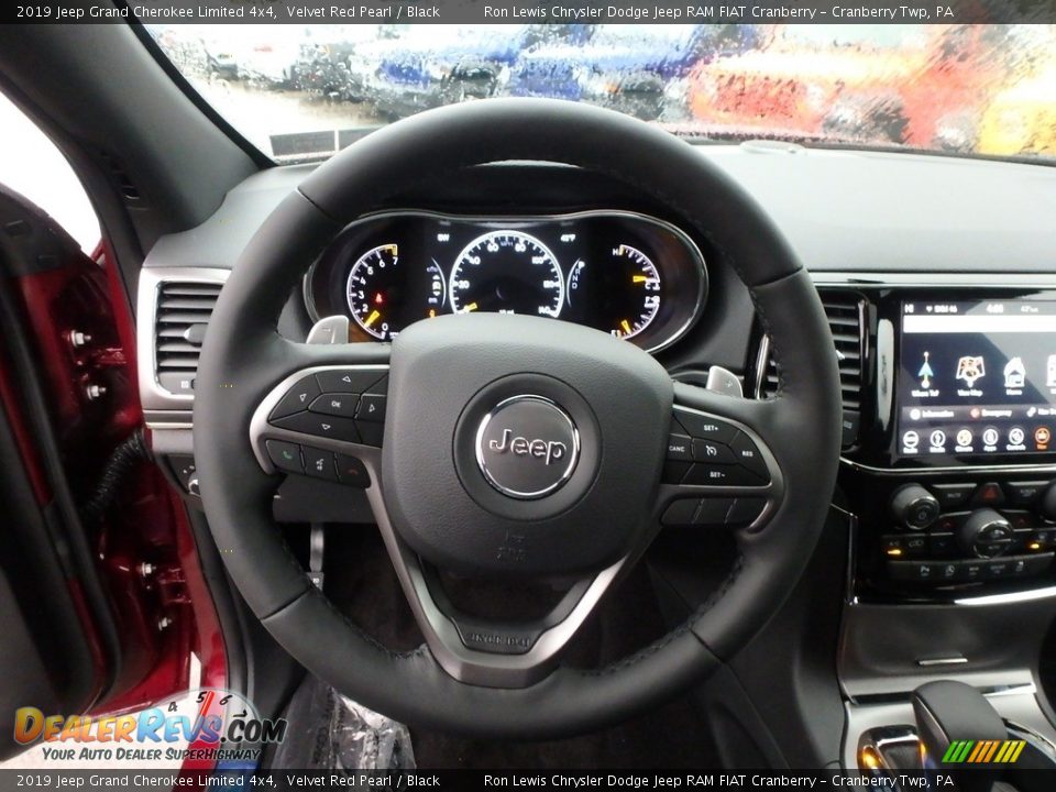 2019 Jeep Grand Cherokee Limited 4x4 Velvet Red Pearl / Black Photo #18