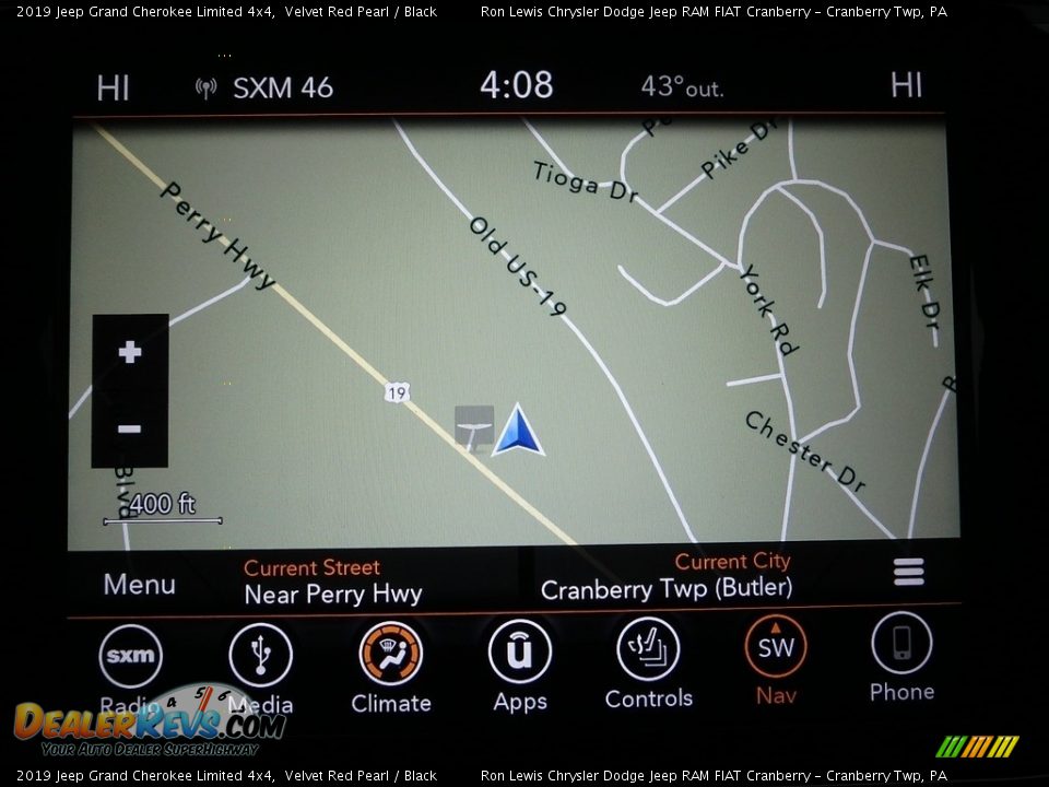 2019 Jeep Grand Cherokee Limited 4x4 Velvet Red Pearl / Black Photo #19